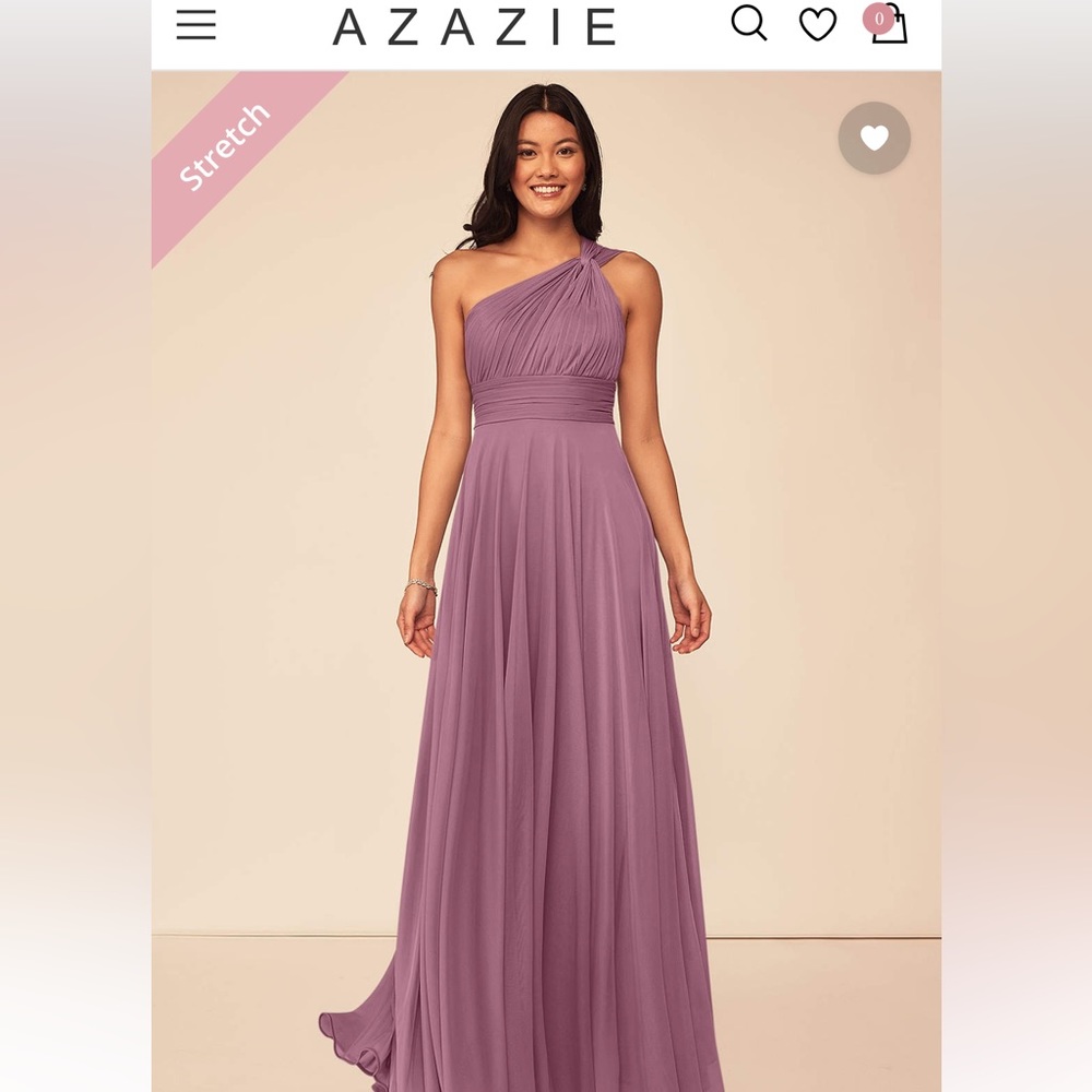 Azazie Vintage Mauve Bridesmaid Dress